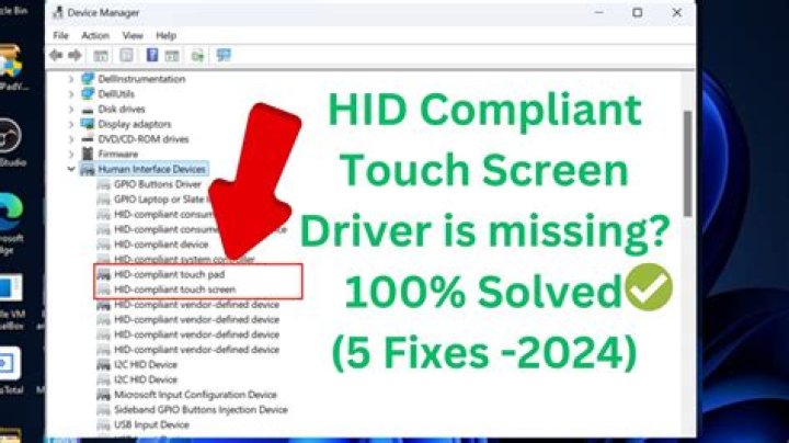 How do I reinstall the "HID Compliant Driver"?