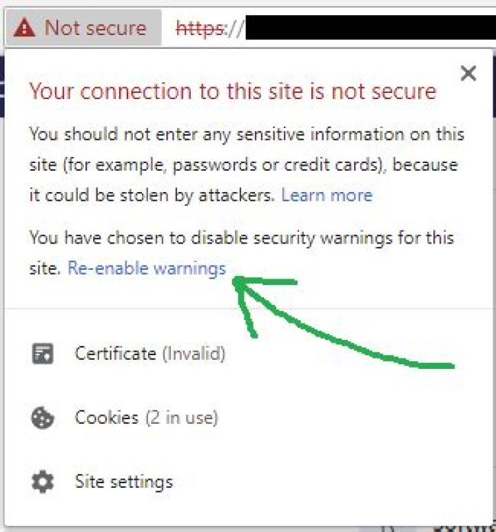 How do I remove security certificate exceptions from Google Chrome?
