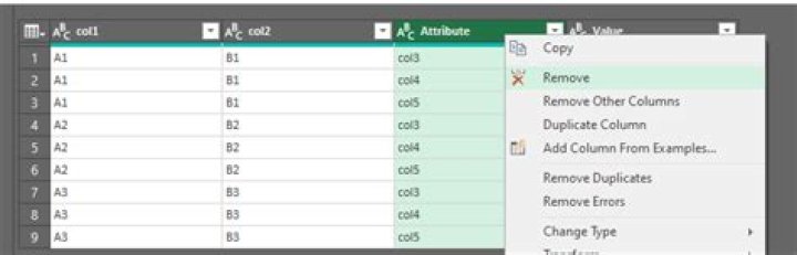 How do I reshape date in Excel copying some of the columns?