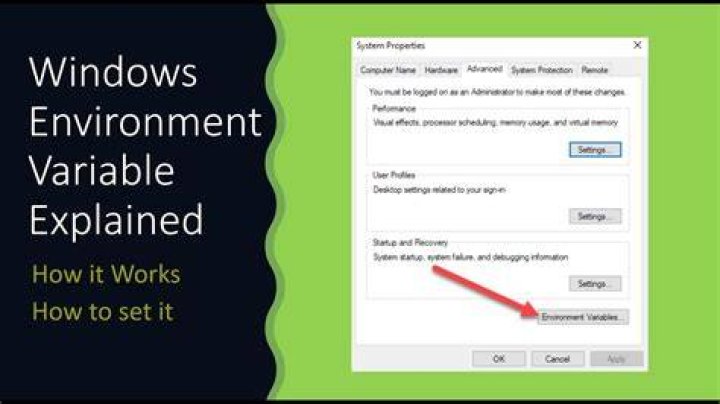 How do I set system environment variables in Windows 10? [duplicate]