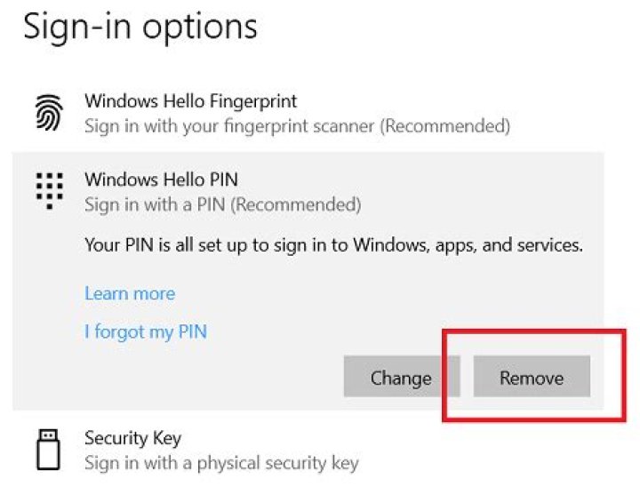 How do I sign in with a password instead of a pin?