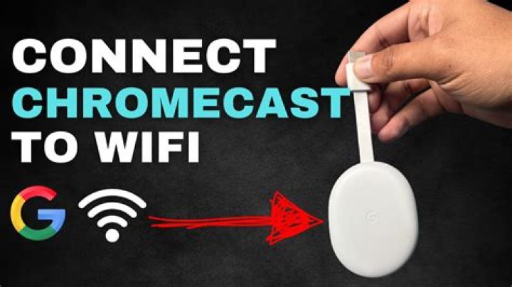 How does Google Chromecast connect to secured wifi?
