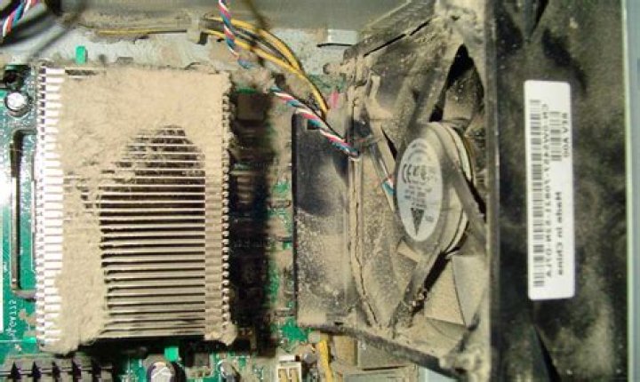 How often should I dust the inside of my computer?