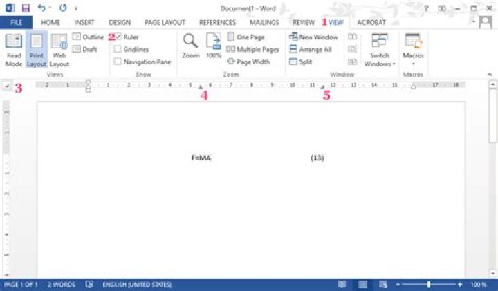 How to add a tab stop in Word with a center and right alignment?