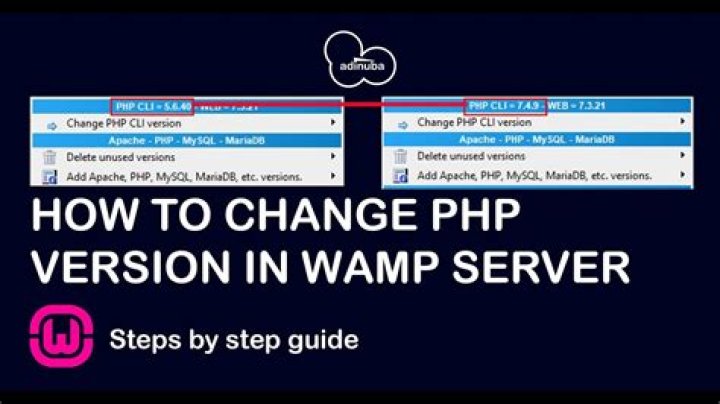 How to add new PHP version to WAMP