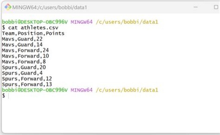 How to align columns in output from a UNIX command?