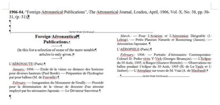 How to balance columns in MS Word to make them of equal length