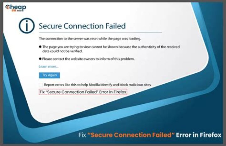 How to bypass the "secure connection failed" warning in Firefox 33