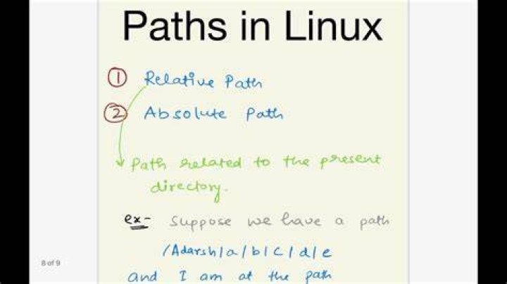 How to calculate a relative path from two absolute paths in Linux shell?