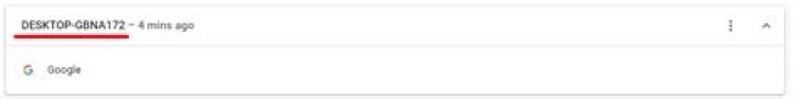 How To Change Device Name Used By Google Chrome Browser For History Tracking