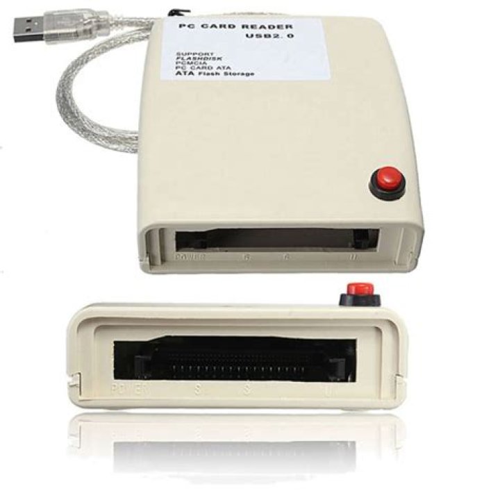 How to connect a PCMCIA card to a laptop with only USB ports?