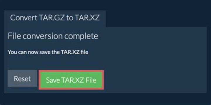 How to convert .tar.gz to .tar.xz?
