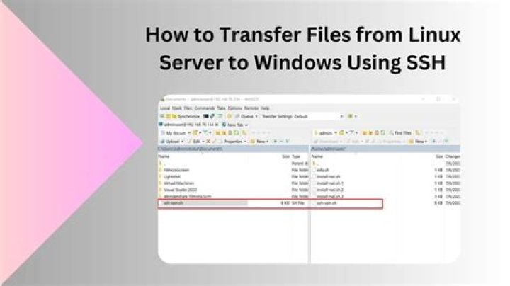 how to copy a file over ssh from a remote machine?(linux to windows)