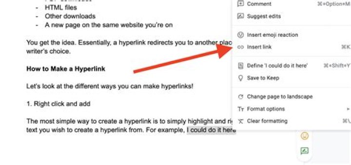 How to create a hyperlink file?