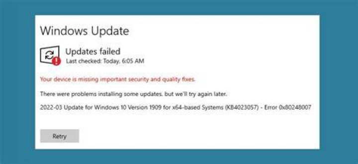 How to find which updates failed in "Windows Update" [duplicate]