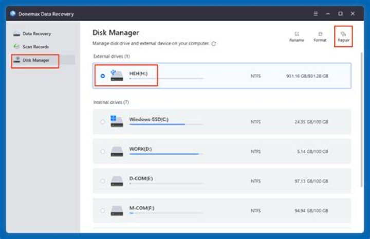 How to fix corrupted NTFS