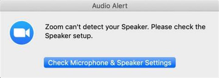 How to fix "Zoom can't detect your speaker" in the middle of a call?