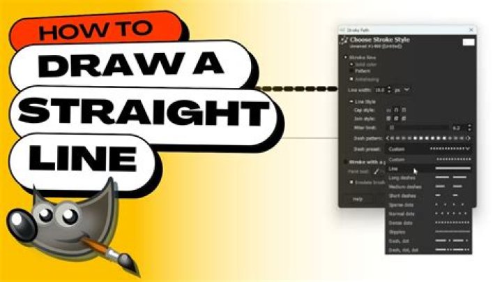 How to highlight (draw a semi-transparent straight line) with Gimp without having the starting point visible?