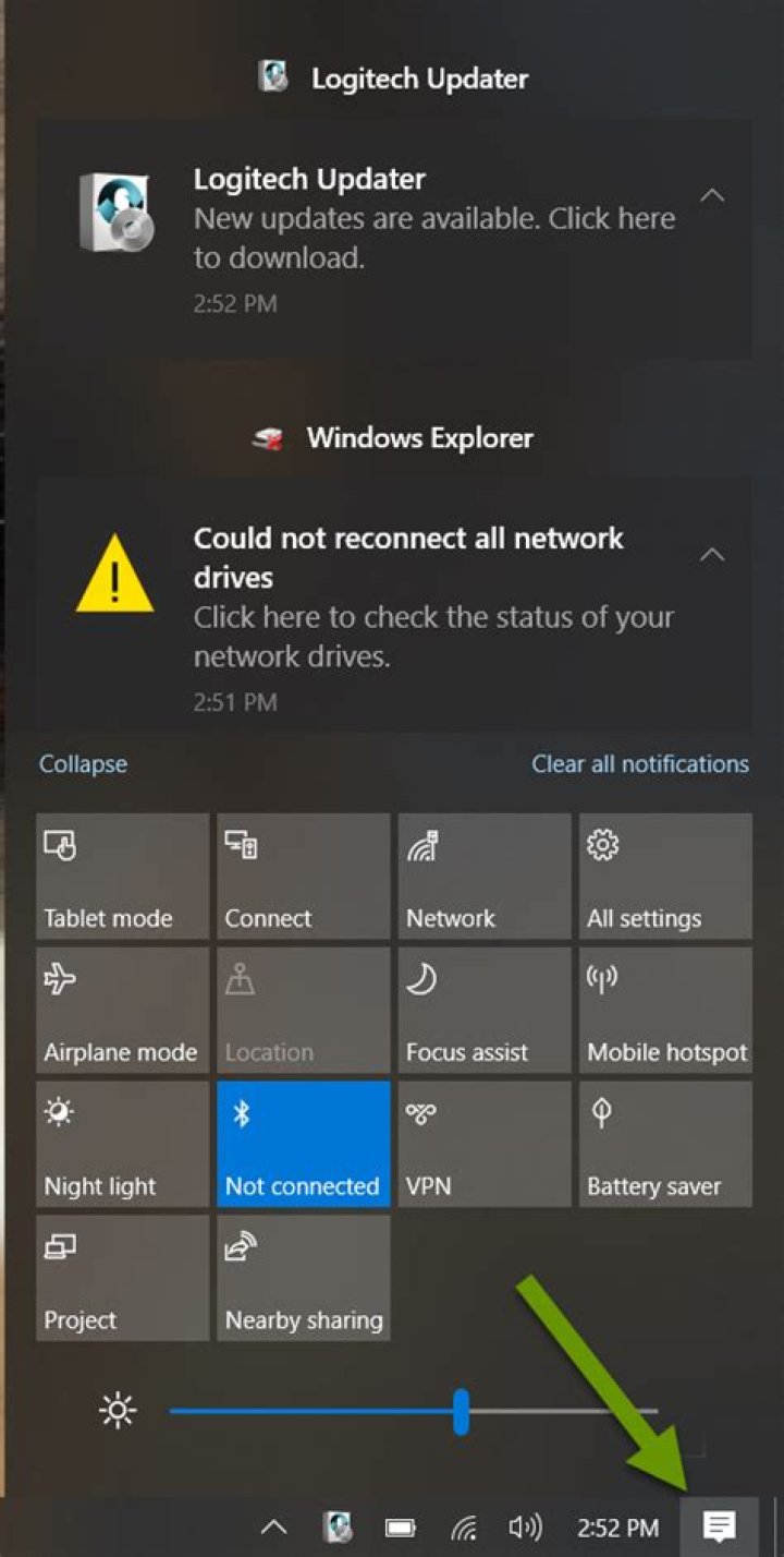 How to make Windows 10 notifications appear in the top right of the desktop?