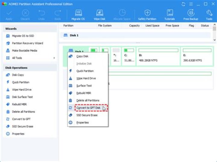 How to move an existing installation of Window 7 64bit to UEFI (from legacy)