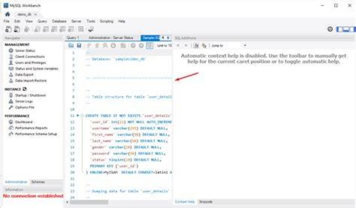 How to open sql file as a table?