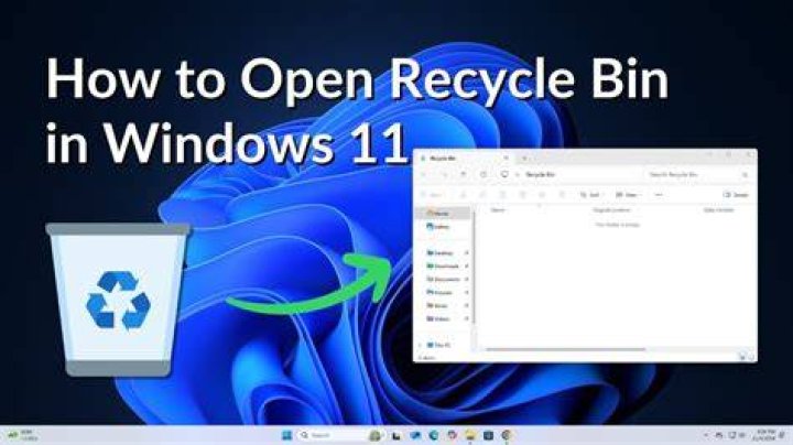 How to open the Recycle Bin from the Windows command line?