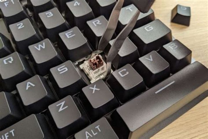 How to remove keyboard grease?