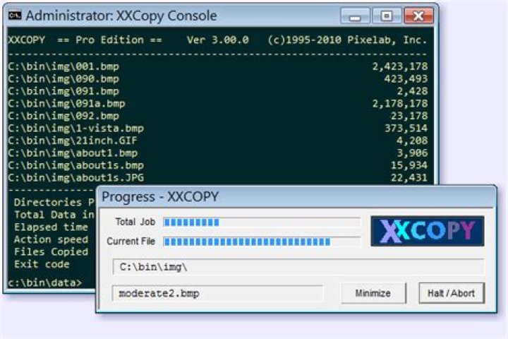How to robocopy with progress logged to console only?