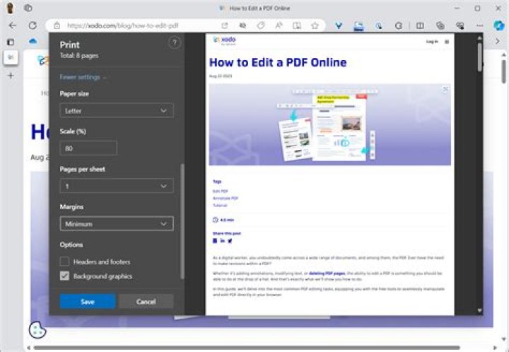 How to save a webpage as PDF exactly as it looks on web browser (no need for selectable text)