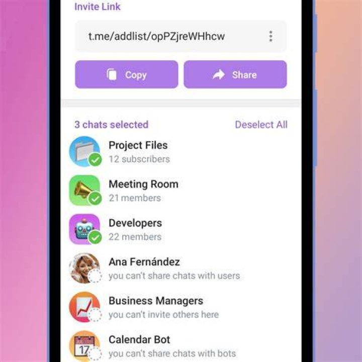 How to save all files/links from a telegram chat/channel?