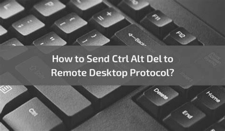 How to send Ctrl+Alt+End to Remote Desktop?