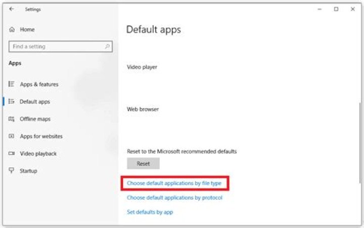 How to set the default program for opening files without an extension in Windows?