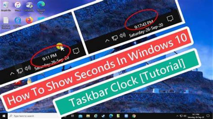 How to show seconds in Windows 10 taskbar? [duplicate]
