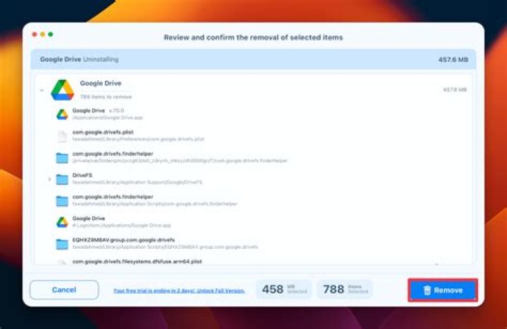 How to uninstall Google Drive PC?