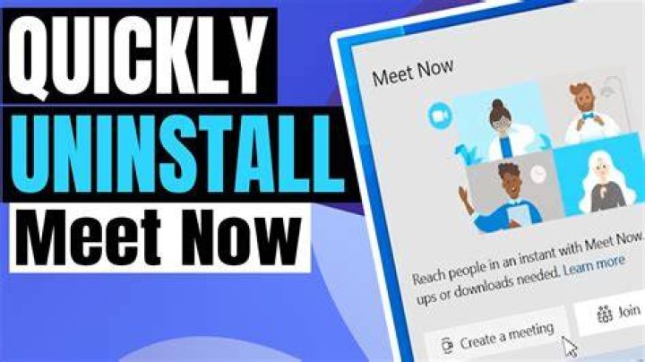 How to uninstall Meet Now from my computer?