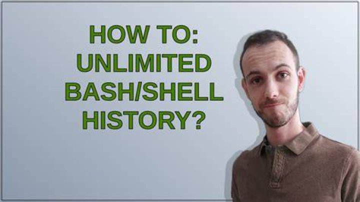 How to: Unlimited Bash/shell history?