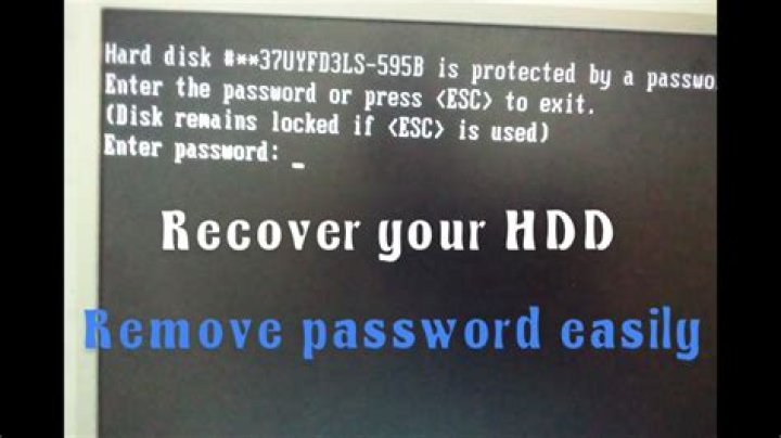 How to unlock an ATA password-locked HDD with an upper-case password if the BIOS accepts only lower-case?
