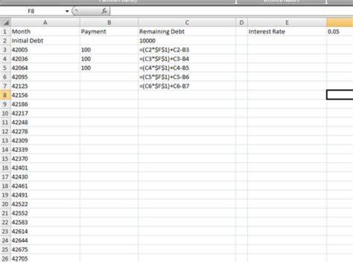 How would I track loan payments in Excel?