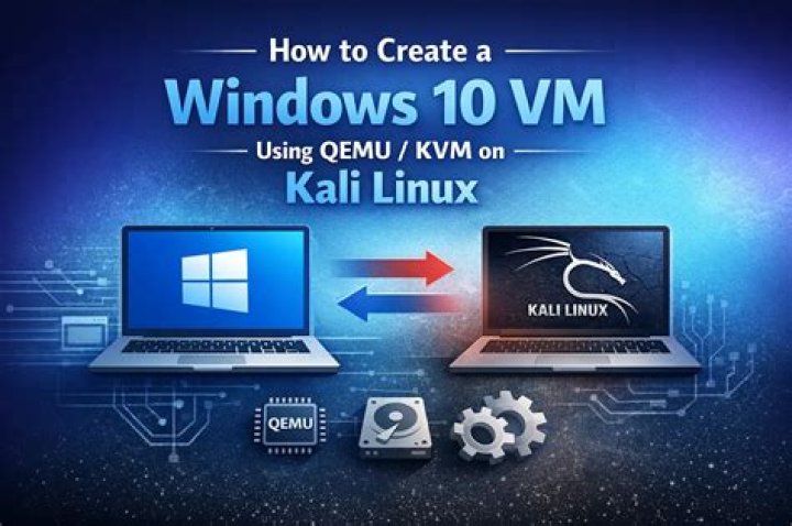 I am facing problems loading and running the KVM due to the virt-manager on kali linux in windows 10