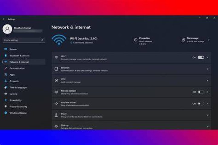 I can't find my modem IP at all