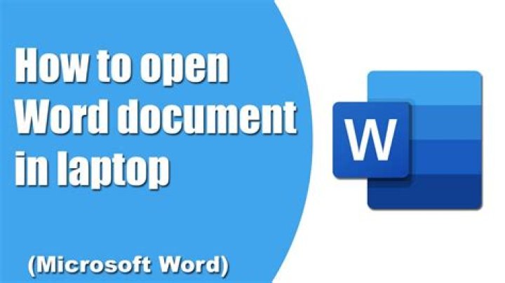 I open "Word" but the screen remains blank