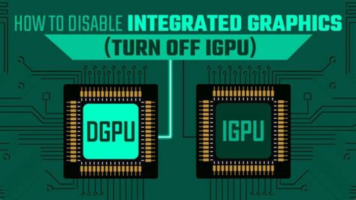 If I disable the integrated graphics on a laptop with an eGPU connected, will automatically send the graphics processing work to the eGPU?