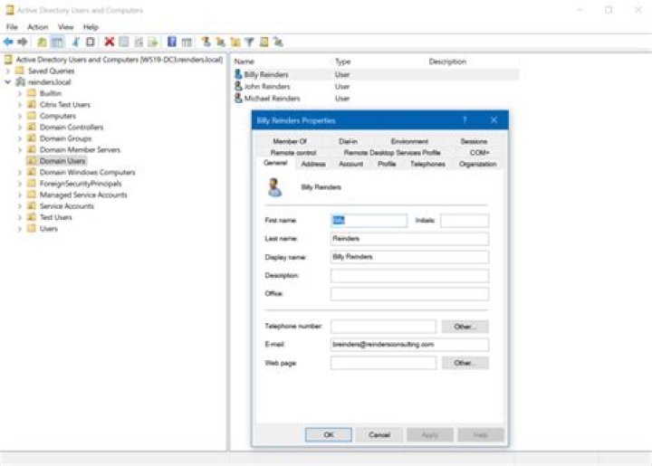 image of User tab in task manager