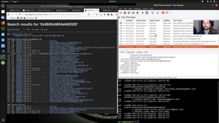 importing public key with GNU Privacy Assistant (win 10)
