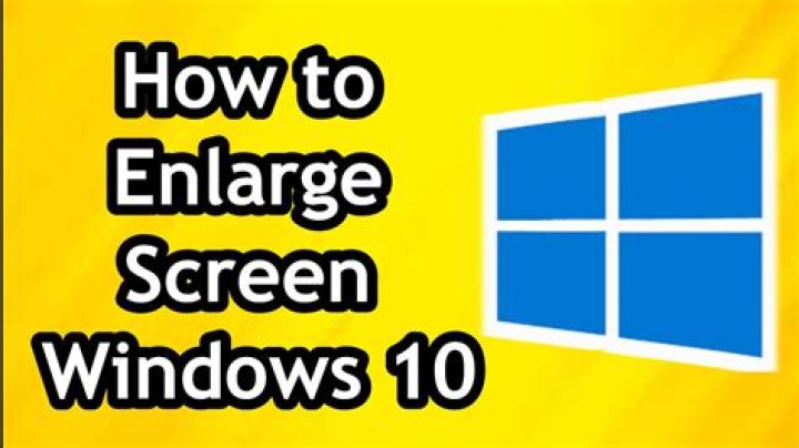 In Windows 10, how can I enlarge thumbnail size?