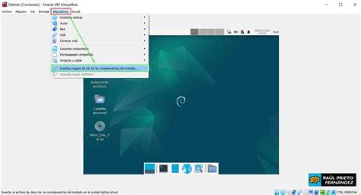 Increase resolution for debian guest in virtualbox