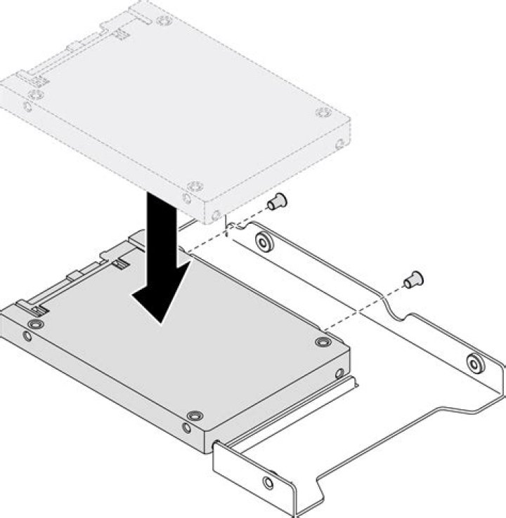 Install 2.5" drive in 3.5" bay