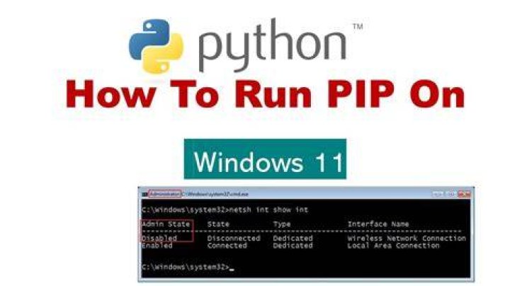 Installed Python, but cannot run `pip`