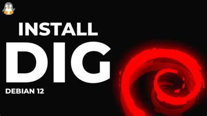 Installing dig on Debian