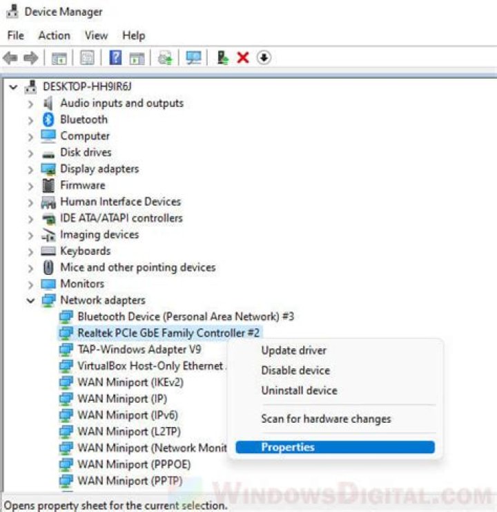Internet speed capped at 100 mbits on Realtek PCIe Family Controller, until I manually replug the cable